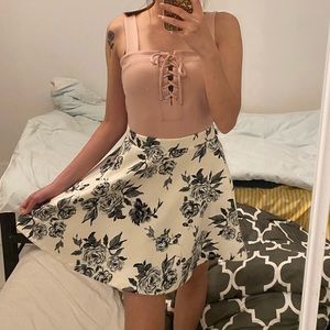 Floral Skater Skirt
